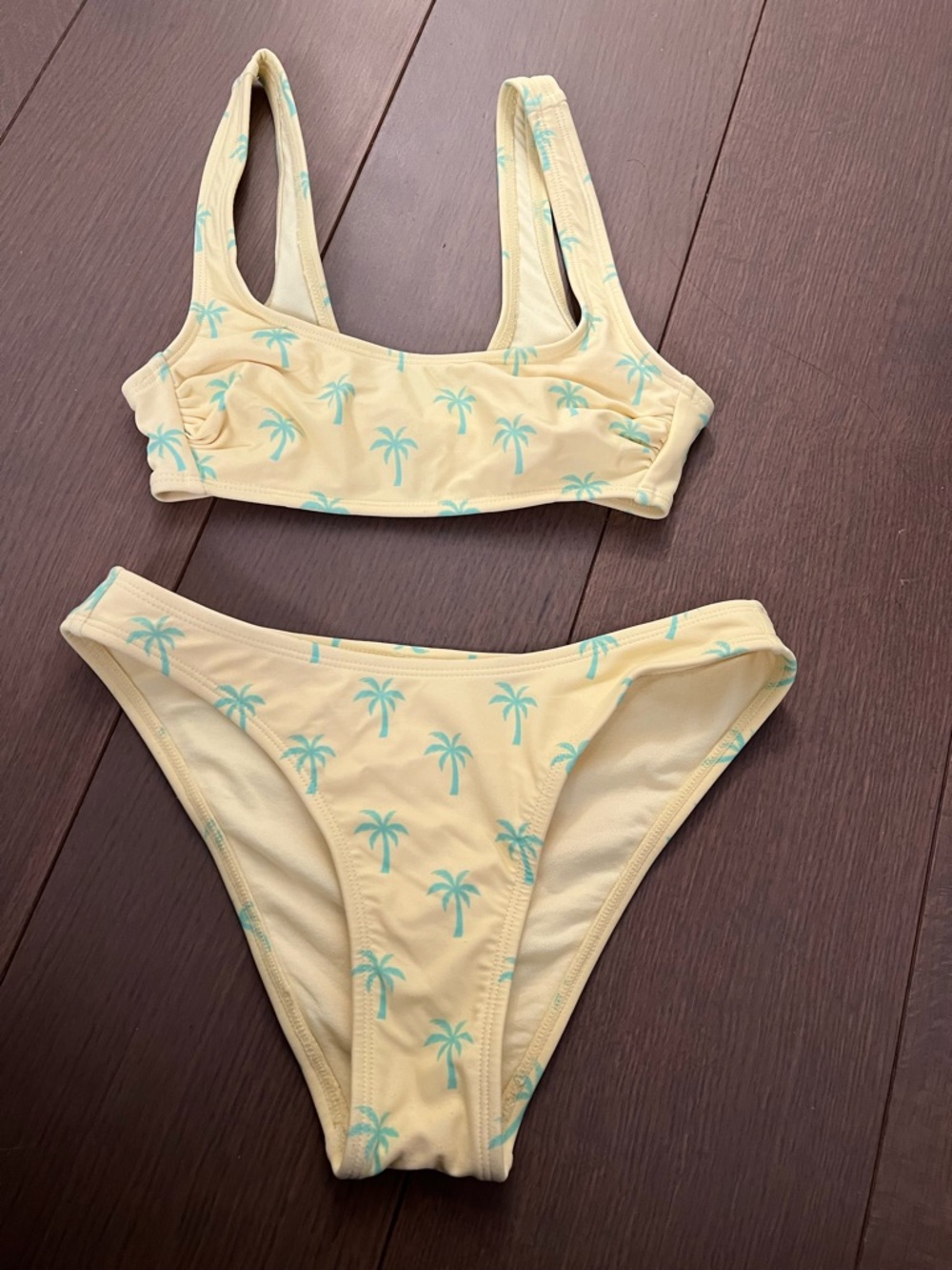 Stonyclover Lane for Target - Yellow Palm Tree Bikini Set